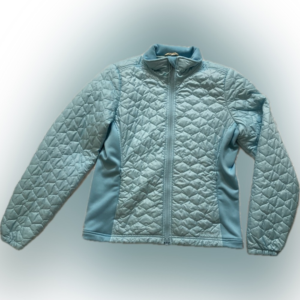 L.L. Bean Women’s Aqua Thinsulate Quilted Jacket, Size Small